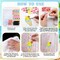 30‑Pack DIY Ice Cream Suncatcher Craft Kit | Paint Your Own Summer Window Art, Hanging Ornaments for Kids' Birthday Party Favors, Home Decor & Gifts